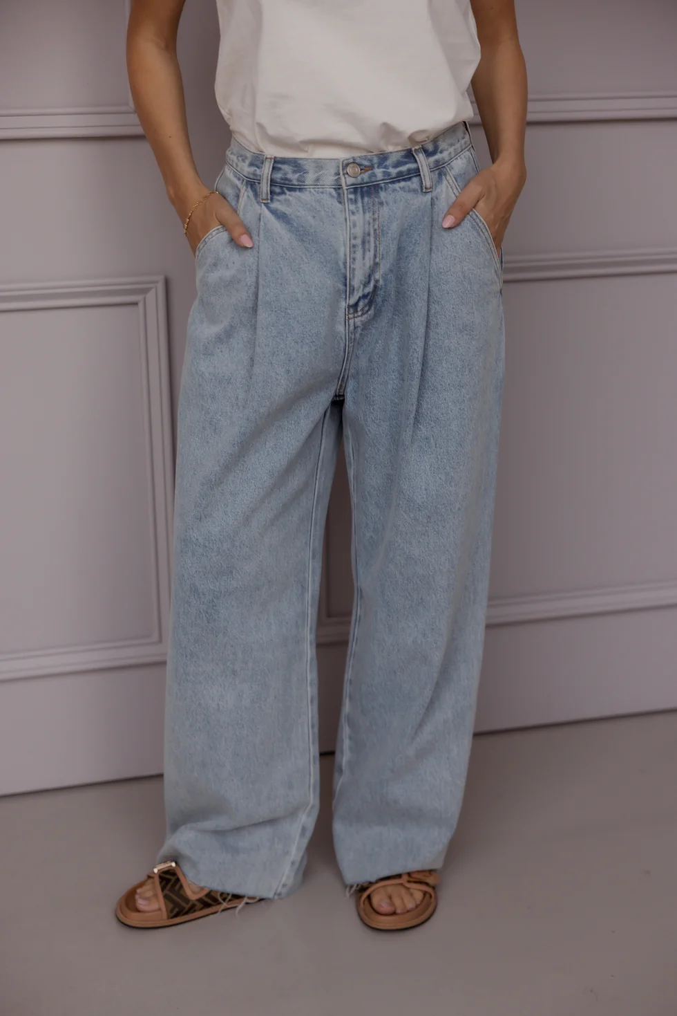 ALESSIA Jeans Light Blue Denim