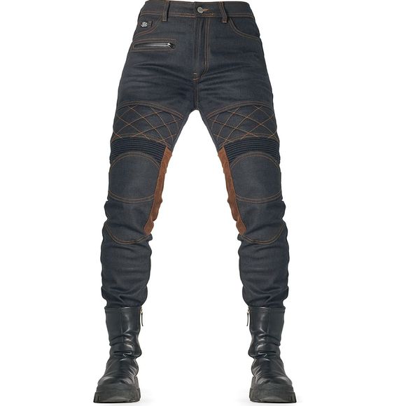 Pantalon Moto Fuel SERGEANT 2 WAX WOMAN - Noir / MarronRef : FUE0022