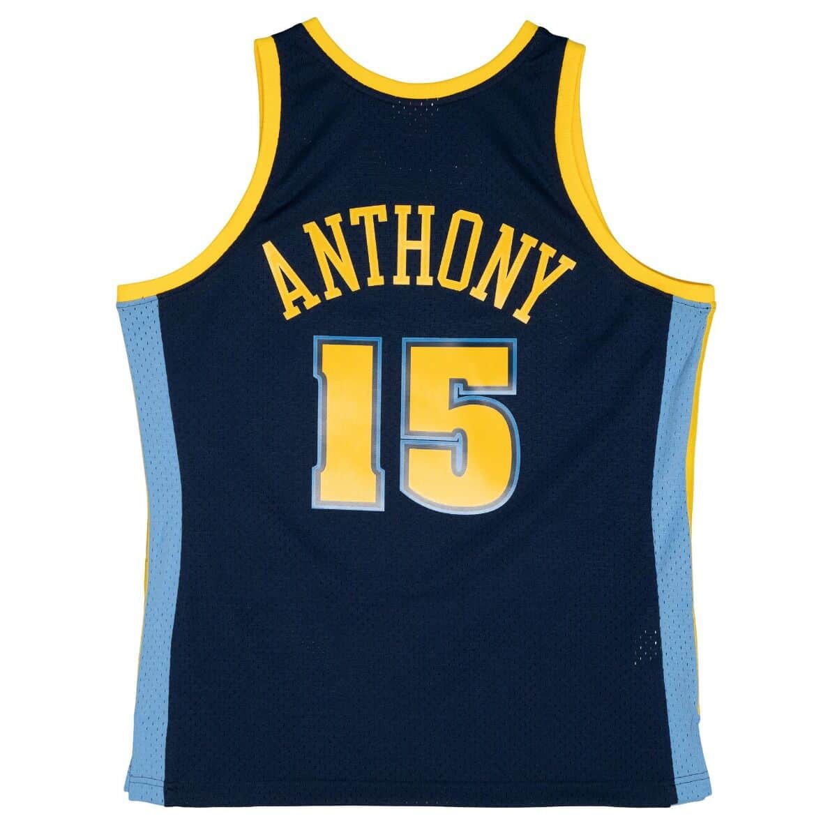 Carmelo Anthony #15 Denver Nuggets 2006-07 Mitchell & Ness Swingman NBA Jersey Navy
