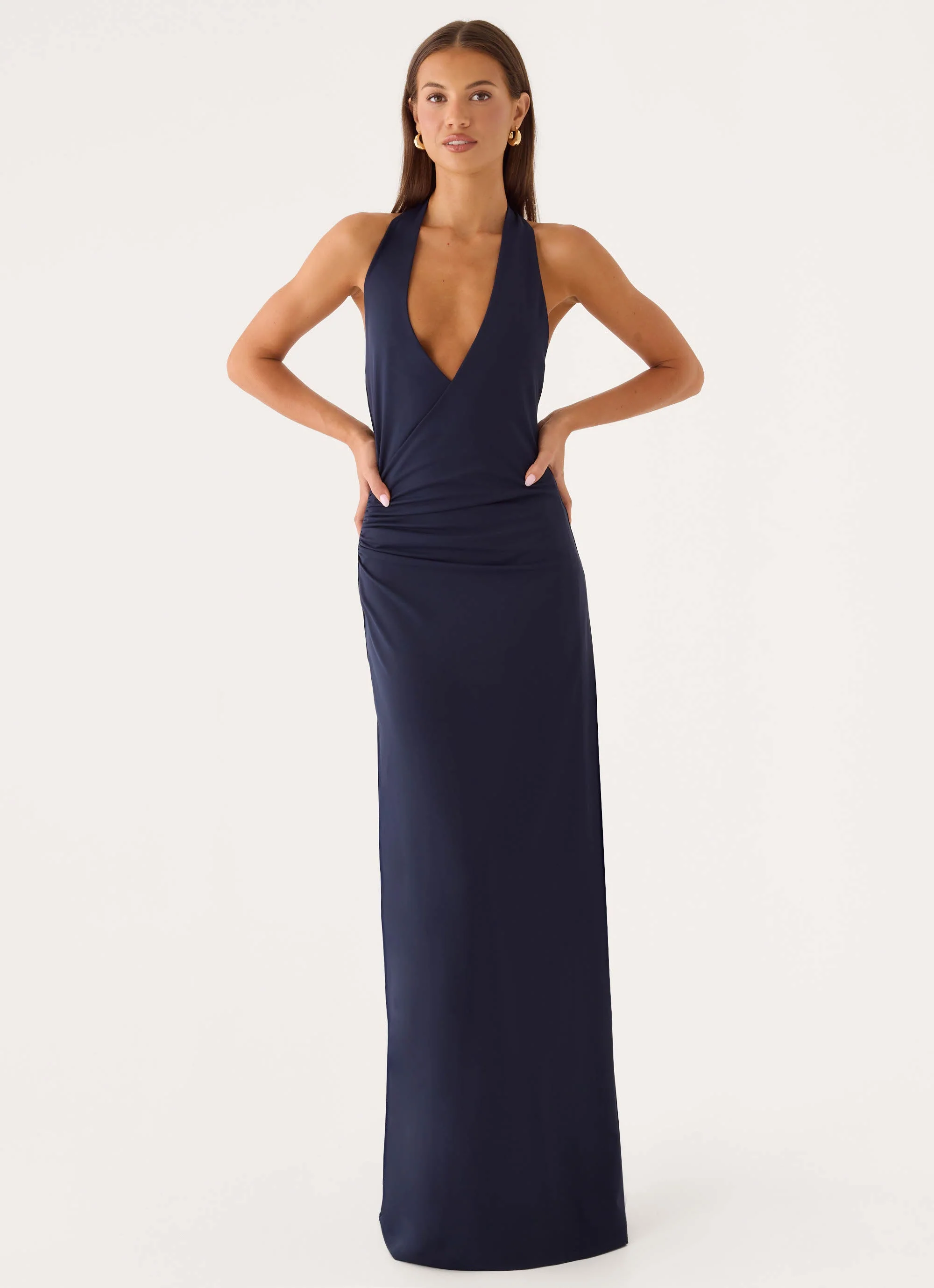 Good Riddance Maxi Dress - Deep Ocean