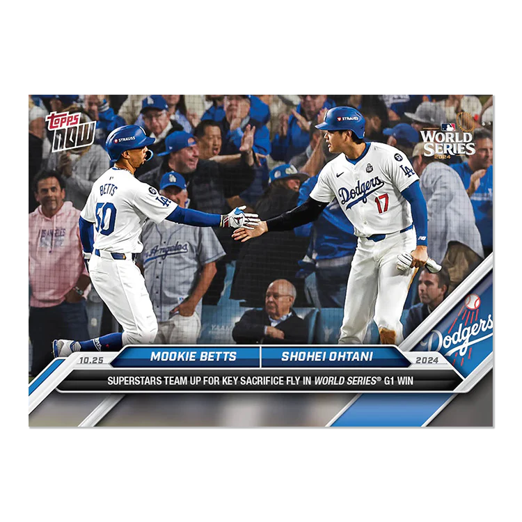 Shohei Ohtani/Mookie Betts - 2024 MLB Topps NOW® Card 865