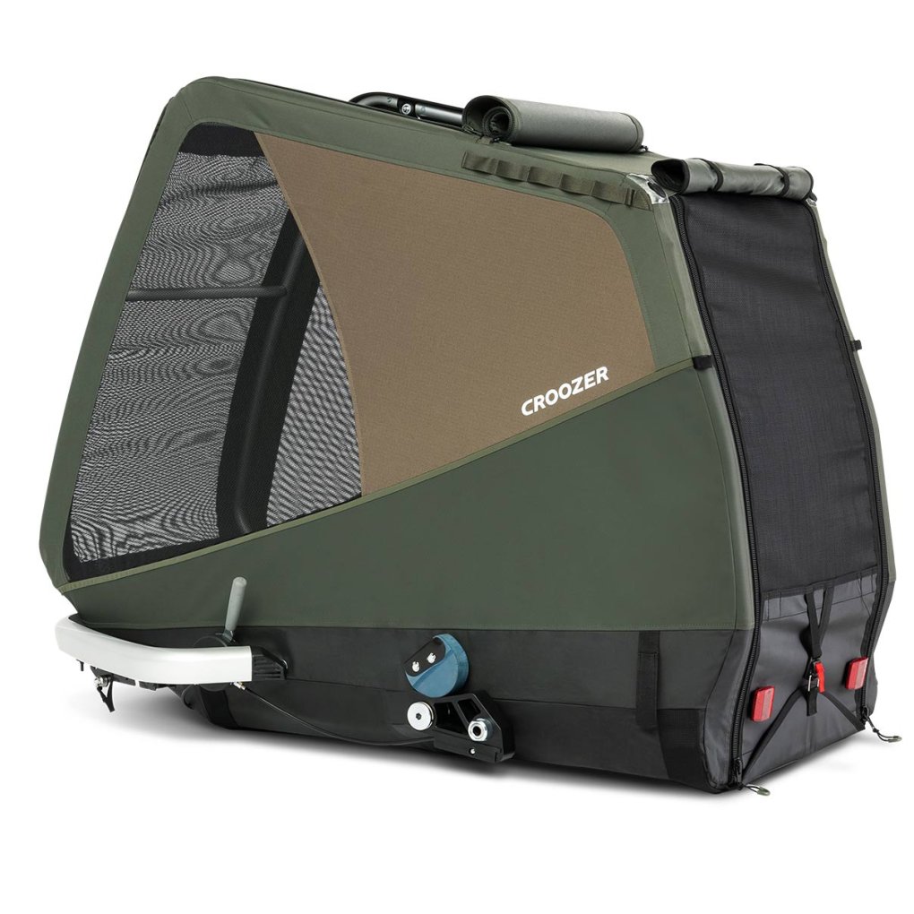 Croozer Dog Tammo - Bike Trailer for Dogs - moss green