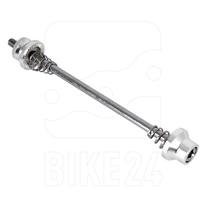 SON delux Wide Body Hub Dynamo - QR - silver polished