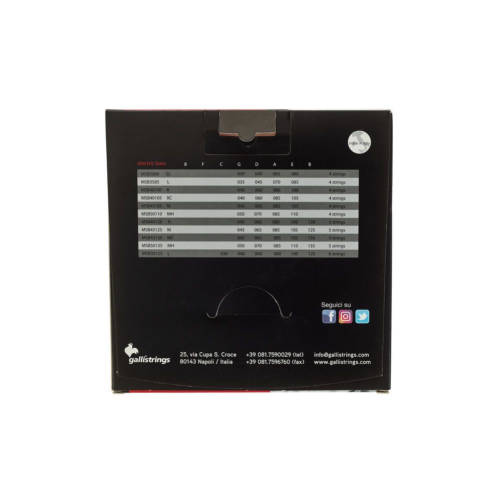 Galli Strings ECS4 Exposed Core Bass Str. – Thomann Ireland