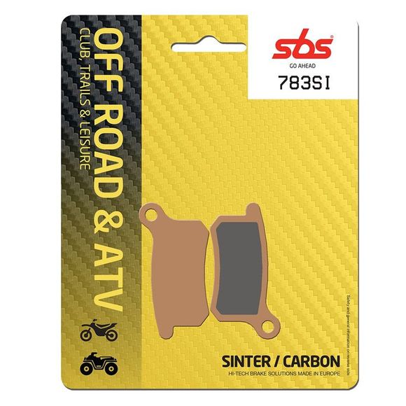 SBS 783SI Sinter Sintered Metal front brake padsRef: 783SI / 783030