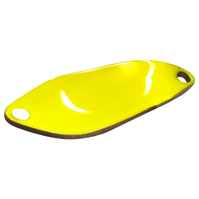 FTM Trout Spoon Strike (2.1 g, Black\/Yellow UV)
