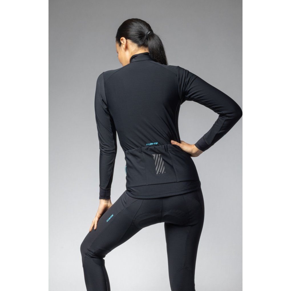 Alé KLIMATIK K-IDRO Water-Repellent Long Sleeve Jersey Women - black