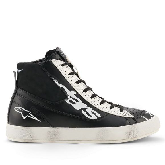 Alpinestars Stated Flair Motorcycle Sneakers - Black / WhiteRef: AP4105
