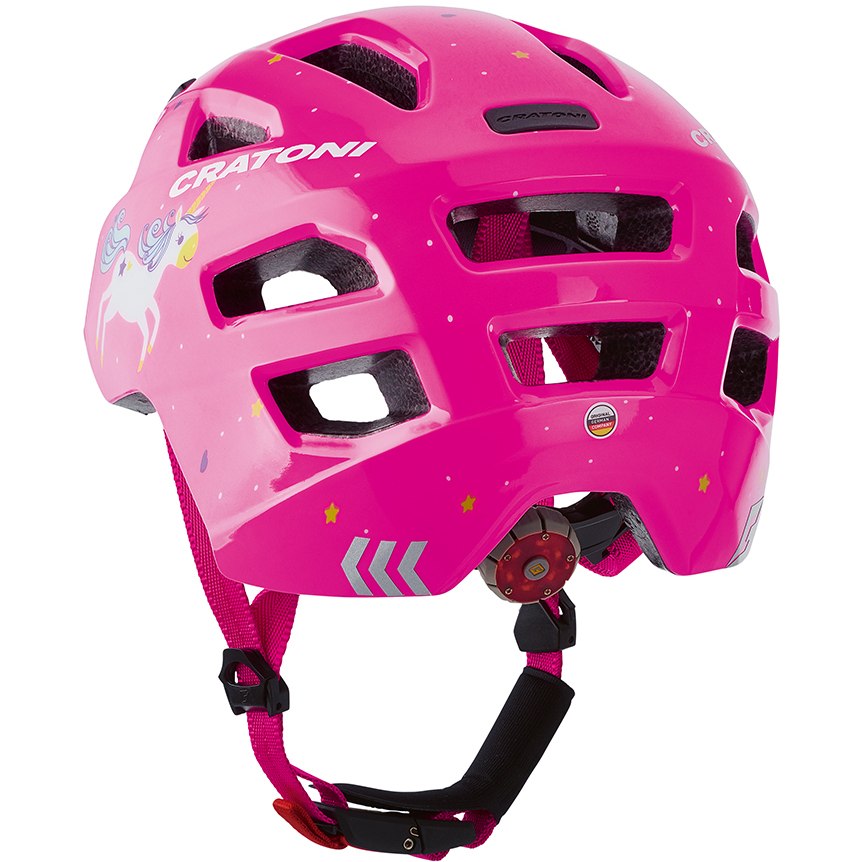 CRATONI Maxster Kids Bike Helmet - black dragon glossy