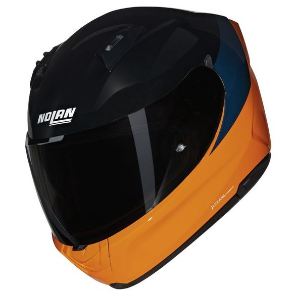 Nolan N60-6 Full Helmet - SPECIAL VERNICIATURA - Orange / BlueRef: Nl1653-C586
