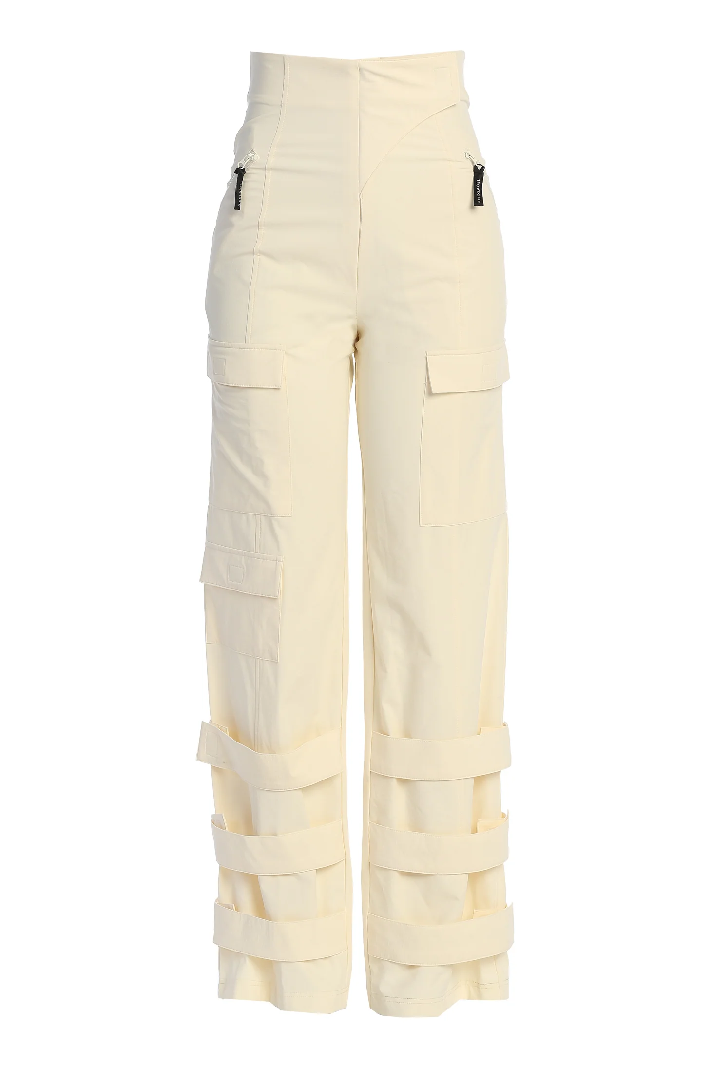 Buttercream Nyah Nylon Utility Pants