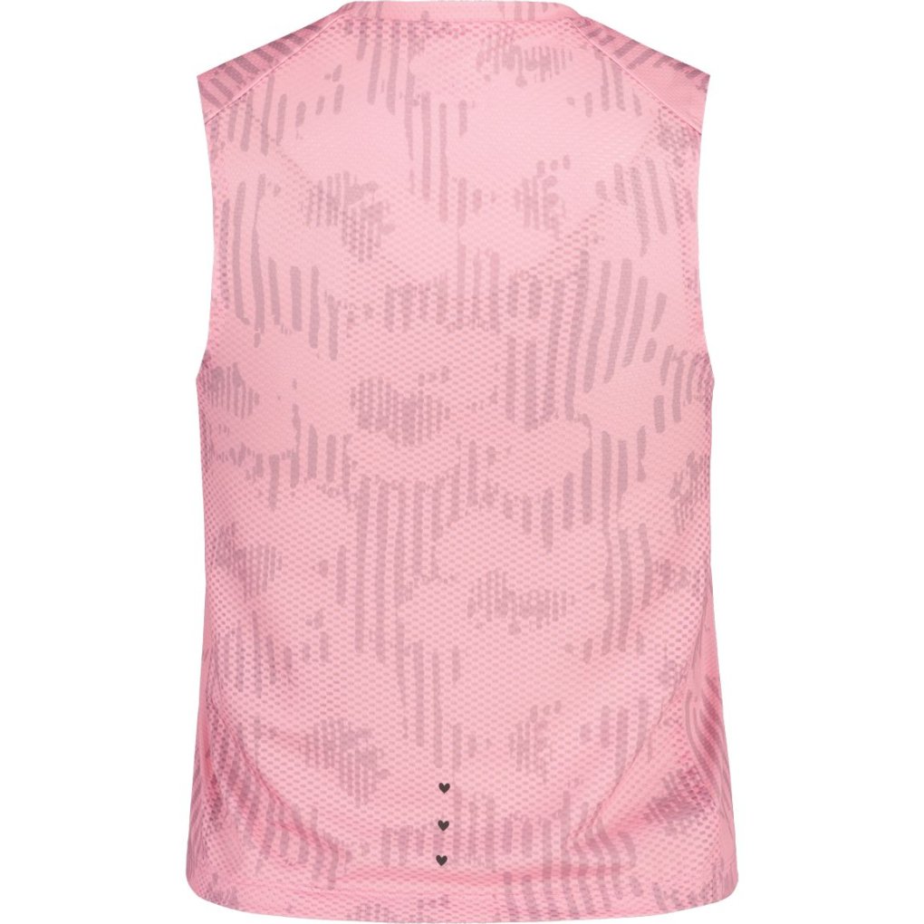 Maloja WallbergM. Gravel Tank Women - magnolia stripeflower 1131