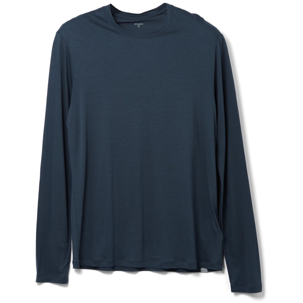 Houdini Tree Long Sleeve Tee T-Shirt Men - Big Bang Blue