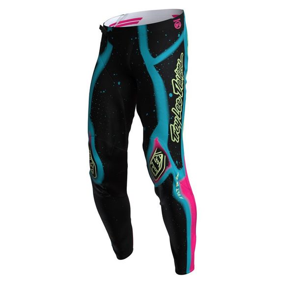 TroyLee design cross Pants Ultra Membrane 2026 - Black / YellowRef: TRL1061