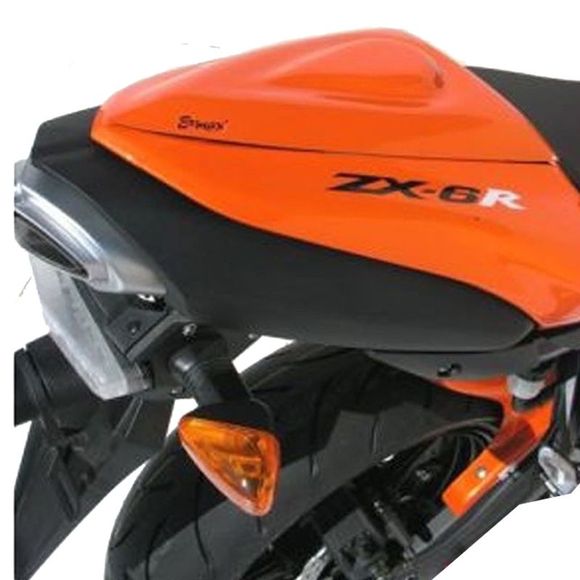 Ermax KAWASAKI ZX 6R 07/08 Seat Cover - OrangeKAWASAKI 600 NINJA ZX-6 R (ZX600P) - 2007 - 2008Ref: EM0574