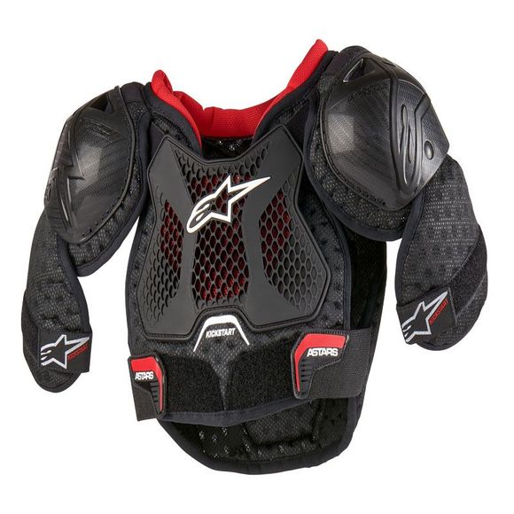 Alpinestars BIONIC ACTION KICKSTART YOUTH stone guard - Black / RedRef: AP3228