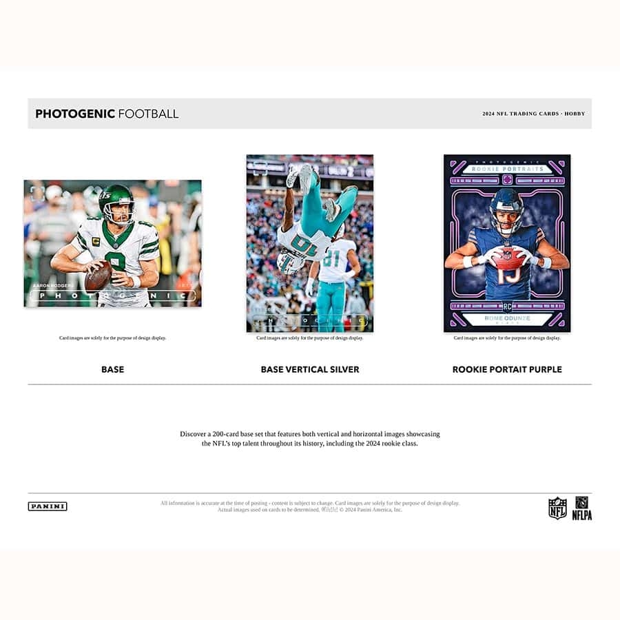 2024 Panini Photogenic Football NFL Hobby Box