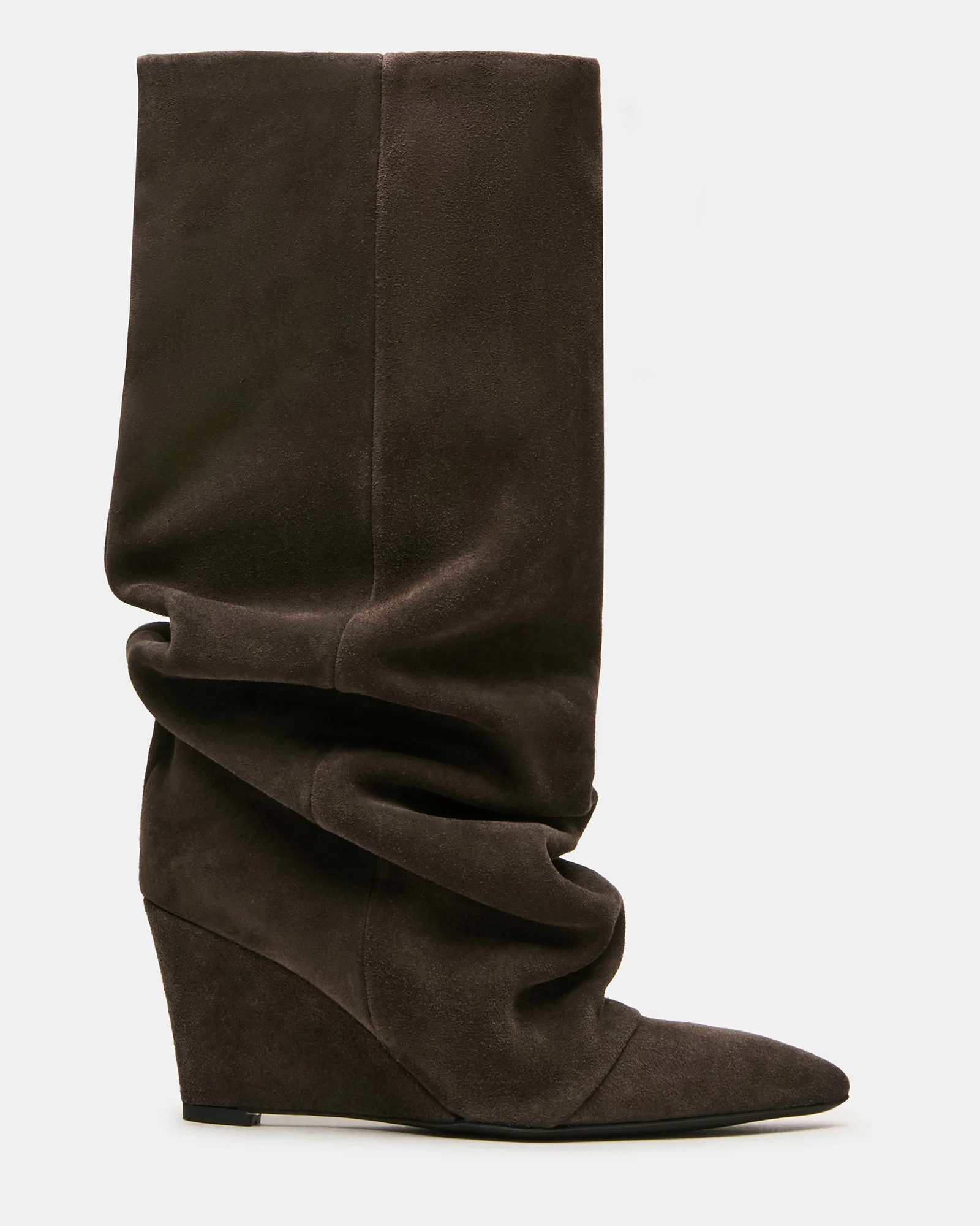 Rhys Dark Taupe Suede