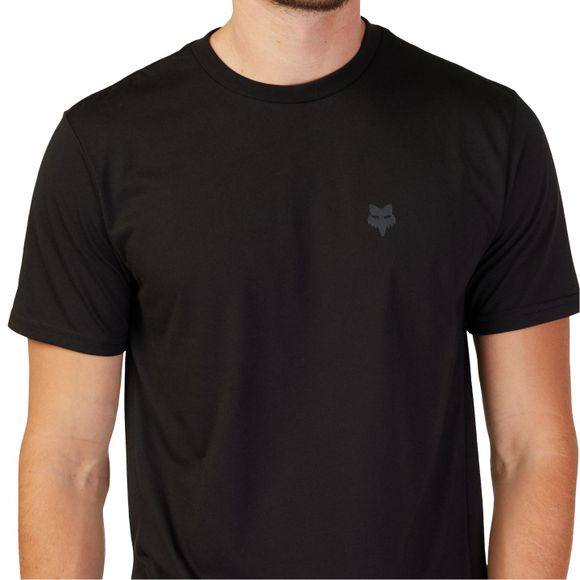 T -shirt short sleeves Fox Tech Tee - Black ForumsRef: FX4564
