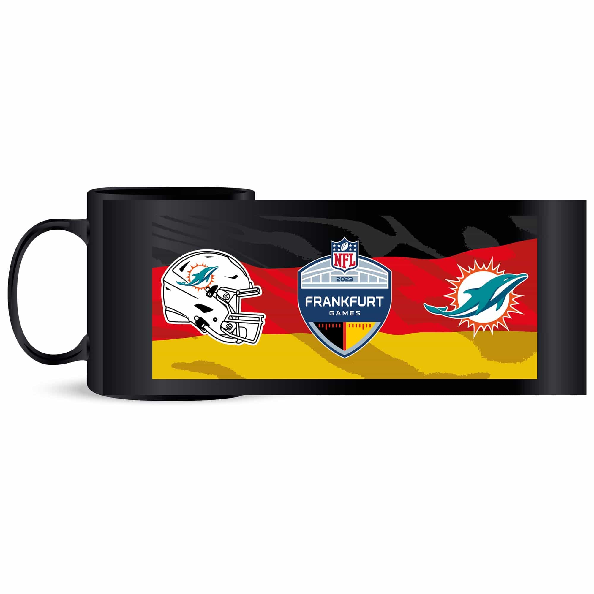 2023 NFL Frankfurt Games Miami Dolphins Germany Mug (330 ml)