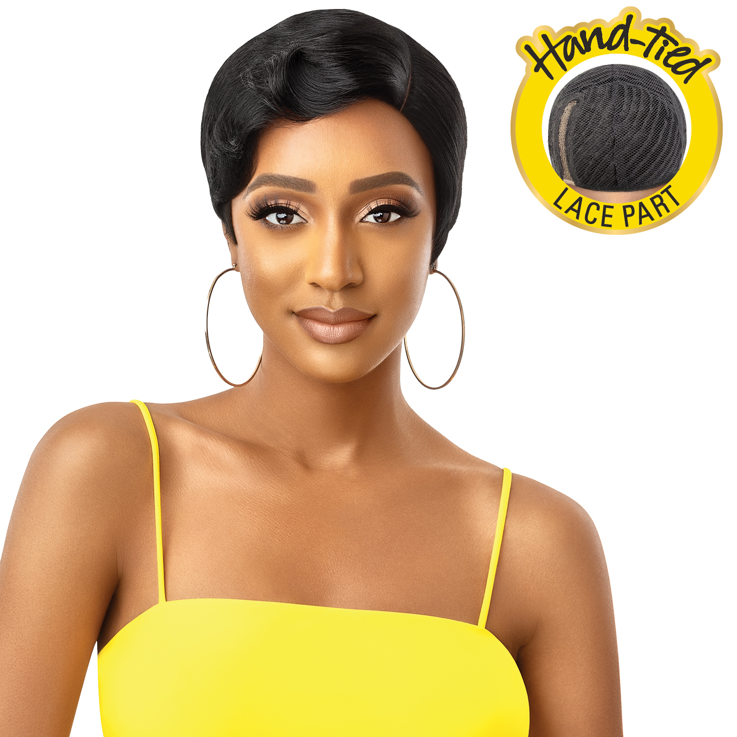 Outre The Daily Wig Hand-Tied Lace Part Wig Trisha