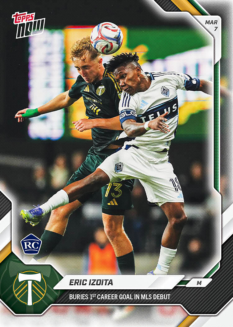 Eric Izoita - 2026 MLS Topps NOW® - Card 10 - PR: 333