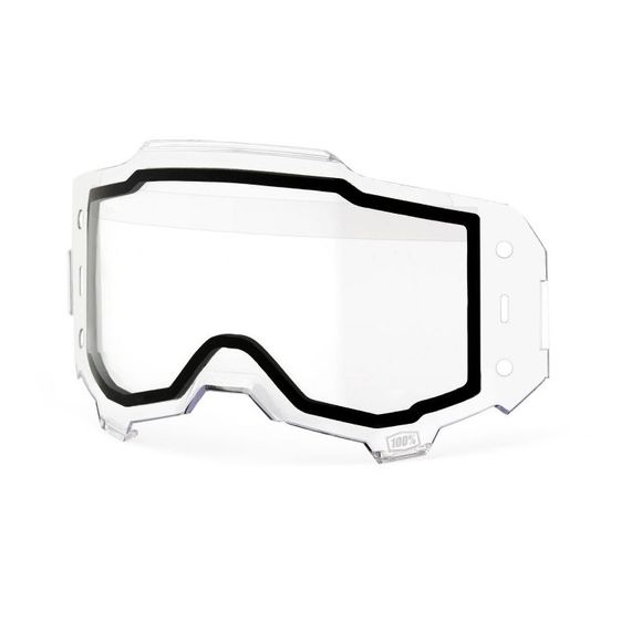 100% armega forecast mask screen - double - colorlessRef: CE1170