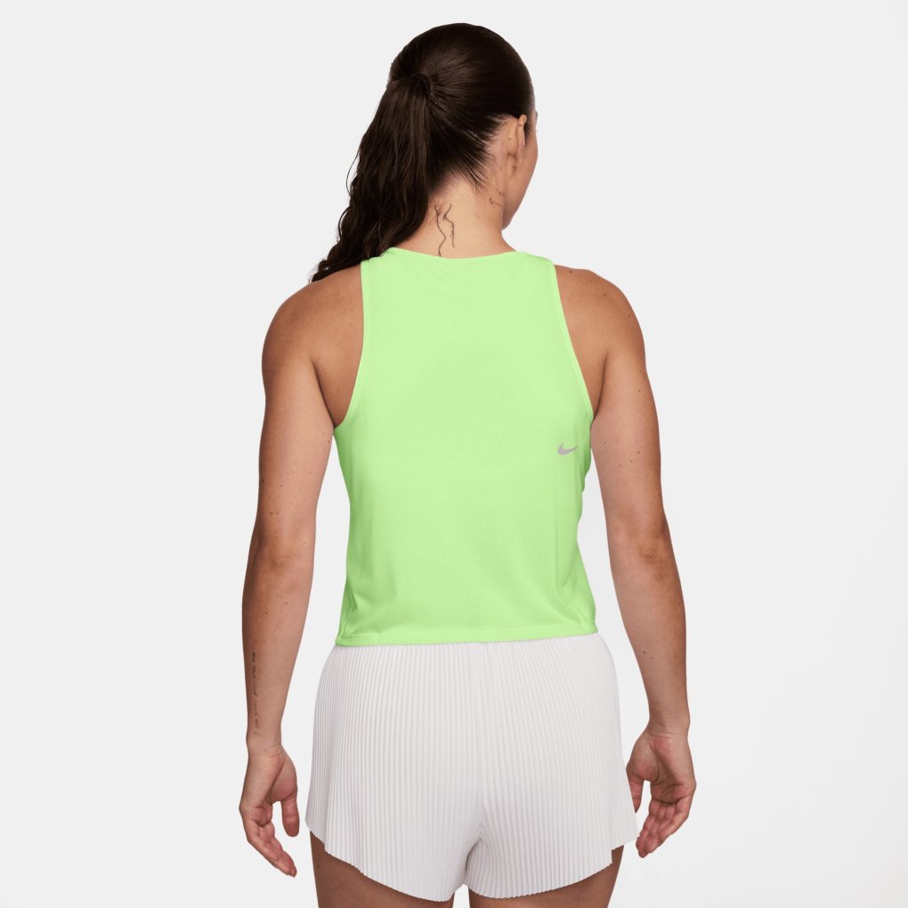 Nike Dri-Fit Run Singlet Women - barely volt/volt/reflect silver HJ2238-701