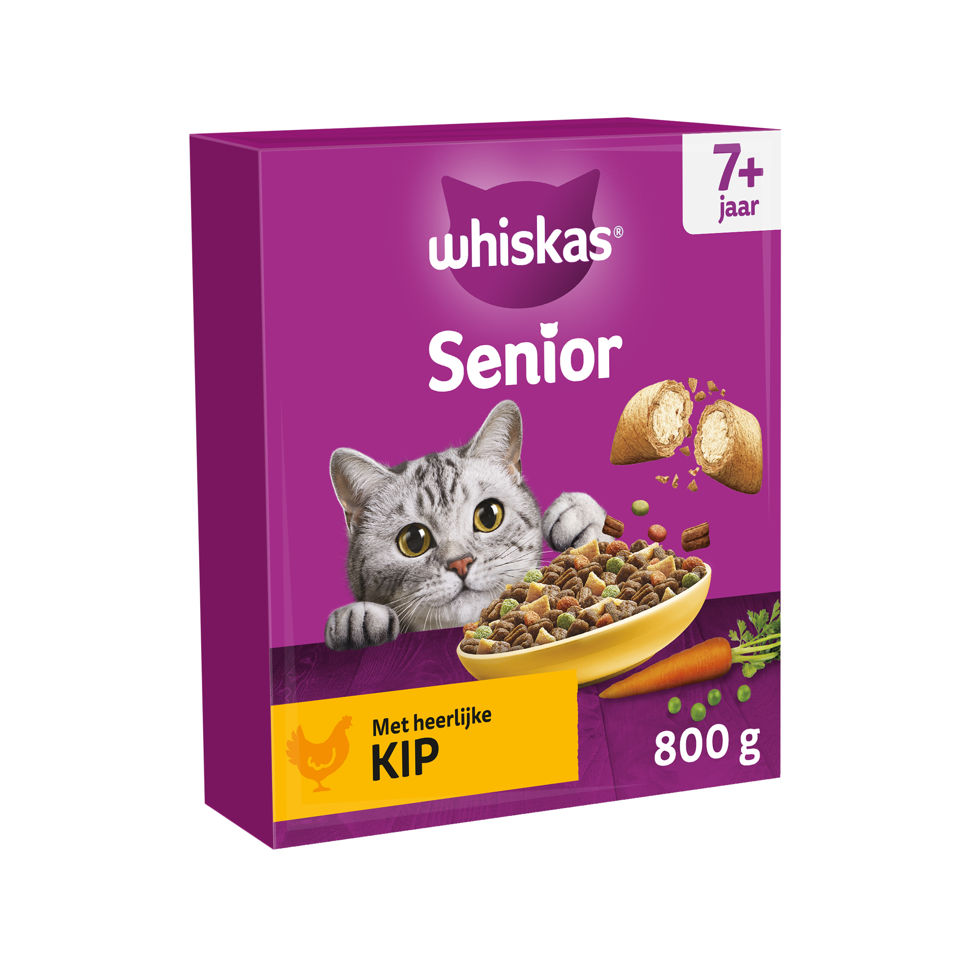 Whiskas Dry Senior Box - Chicken - 800 g