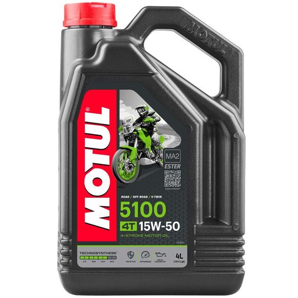 Huile moteur Motul 5100 15W50 4L UniverselRef : MOT0031 / 104083