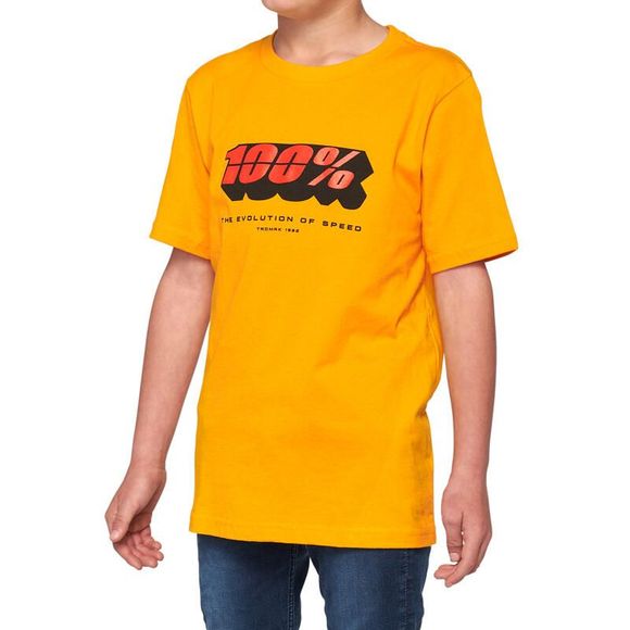 JARI 100% Children's Short Sleeve T-Shirt - YellowRef: CE1450