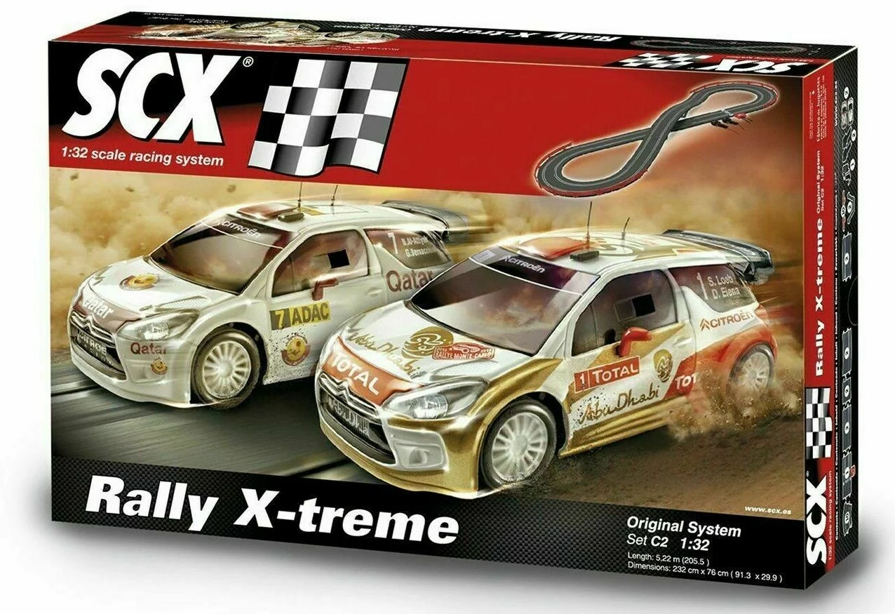 SCXA 10162 SCX 1/32 C2 X-TReme set