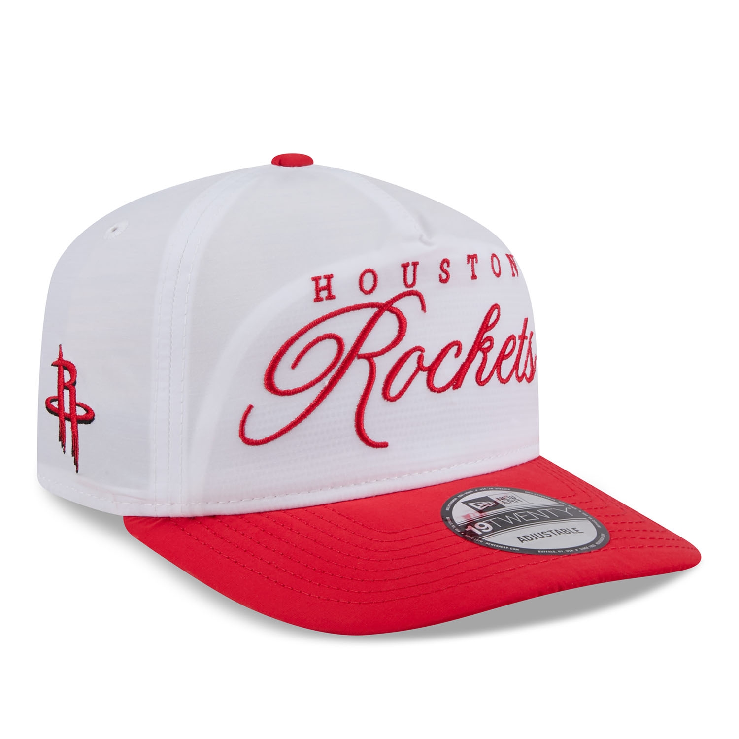 Houston Rockets 2025 NBA Draft 19Twenty Adjustable Cap OTC White