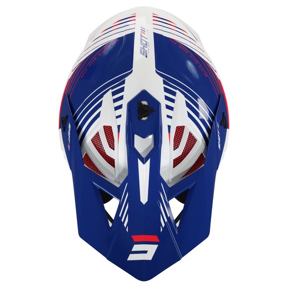 Cross Shot Lite Fury - Navy Red Glossy 2025 - Blue / RedRef: SO2170