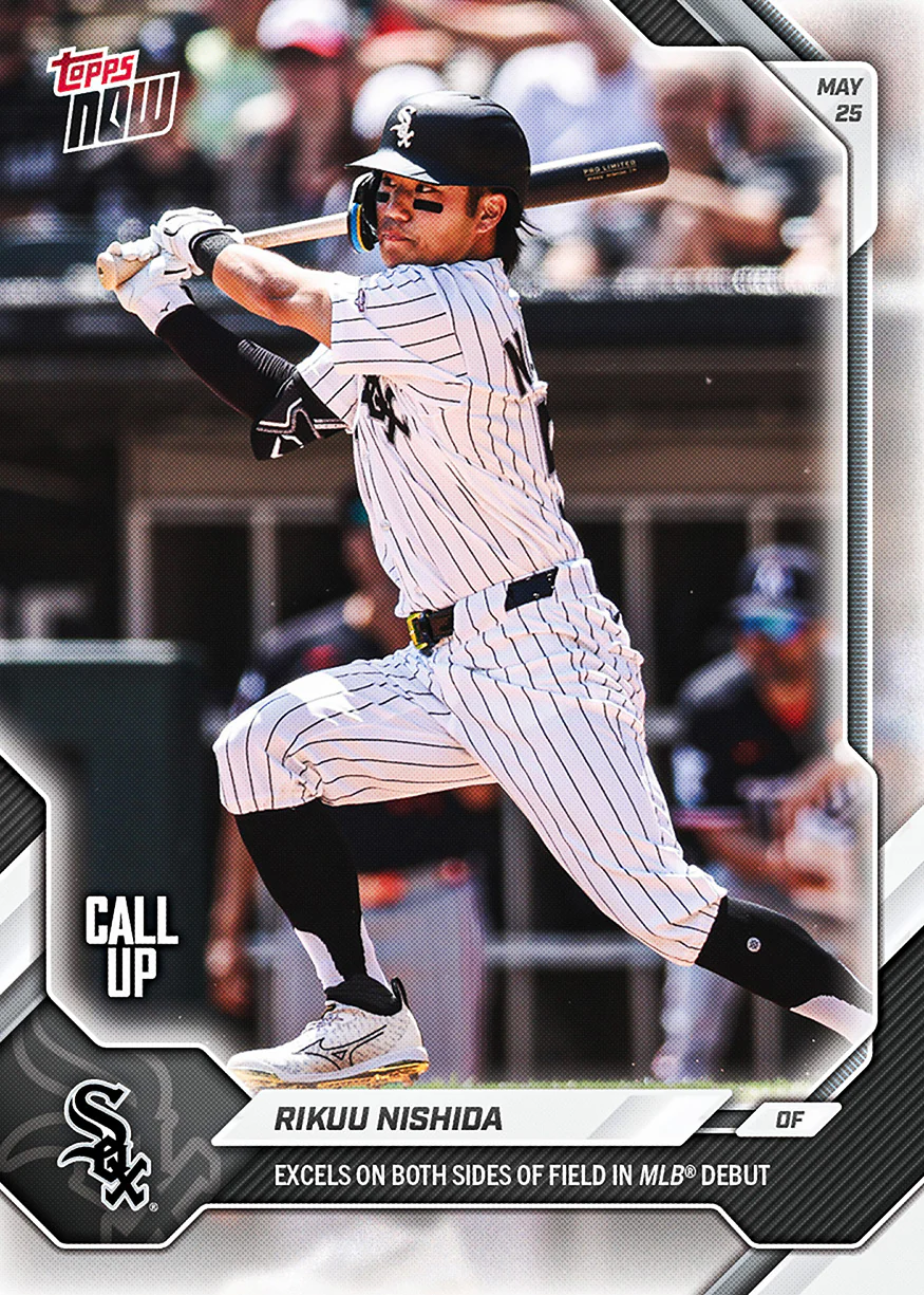 Rikuu Nishida - 2026 MLB Topps NOW® - Card 243