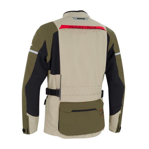 Boston Bering Motorcycle Jacket - GreenRef: Br1313-C302