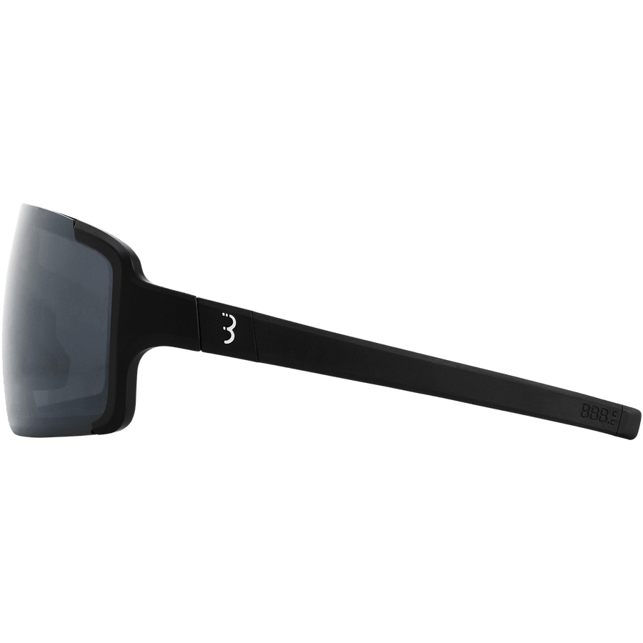 BBB Cycling Chester Narrow BSG-73 Cycling Glasses - matt black | MLC smoke flash mirror