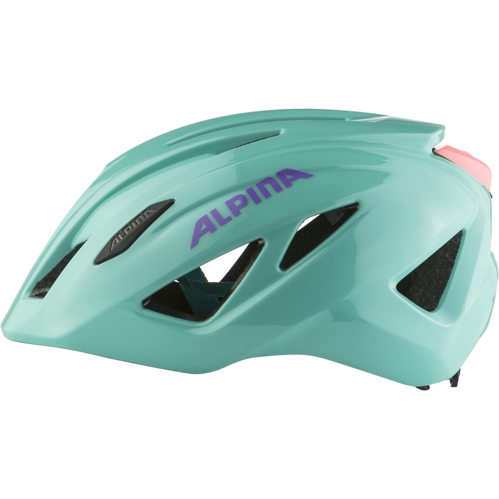 Alpina Pico Flash Kids Bike Helmet - turqouise gloss