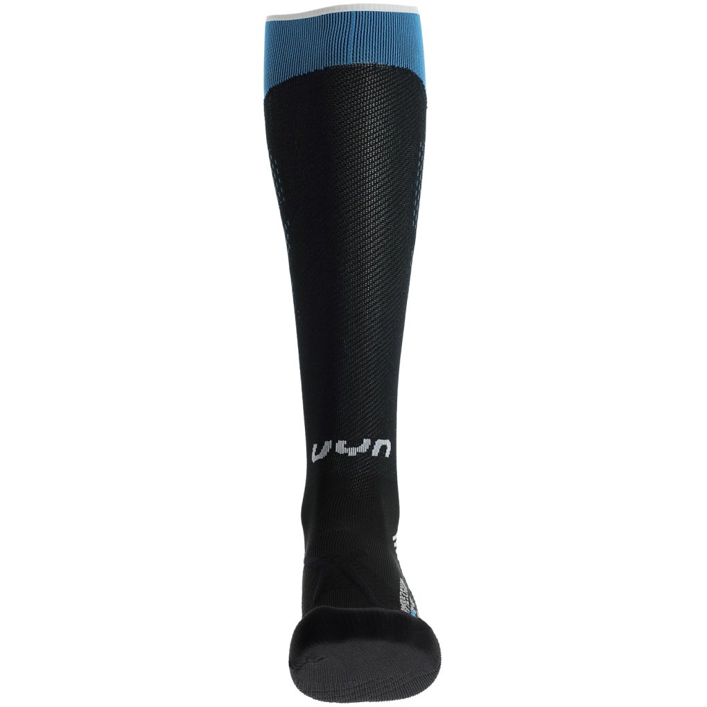 UYN Run One Compression Socks Women - Black/Turquoise