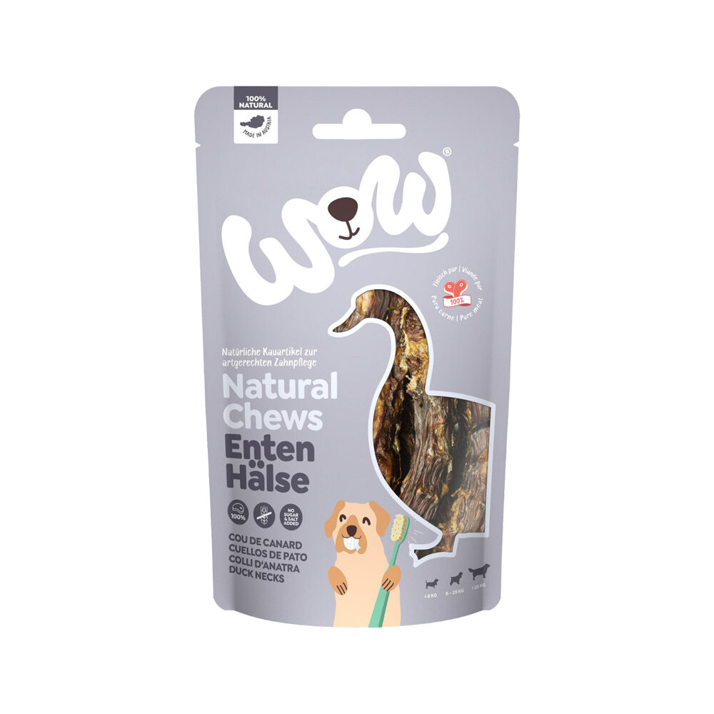 WOW! Natural Chews - Duck Necks - 250 g