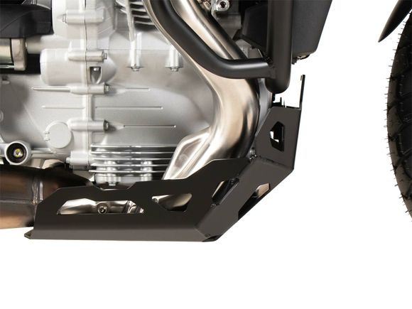 Hepco & Becker aluminum engine guard - blackMOTO GUZZI 1200 STELVIO - 2024 - 2025Ref: HBE02495A / 810560 00 01
