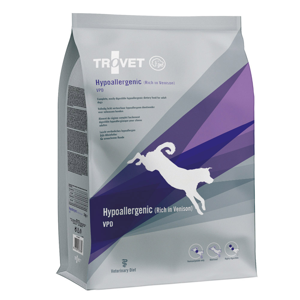 TROVET Hypoallergenic VPD (Venison) Dog - 10kg