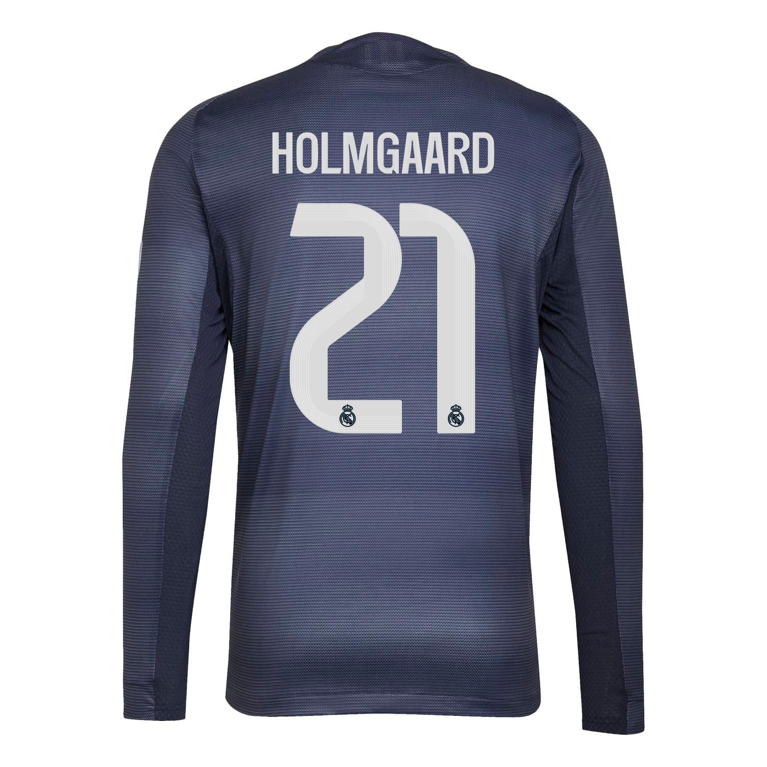 Mens Away Long Sleeve Authentic Shirt 25/26 Navy