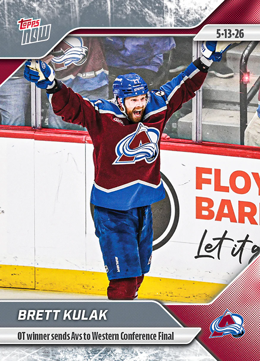 Brett Kulak - 2025-26 NHL Topps NOW® - Sticker # 172 Pack - PR: 145