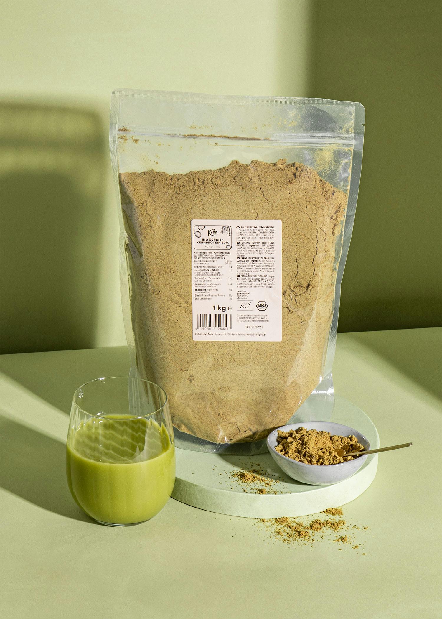 Organic 60% pumpkin seed protein 1kg