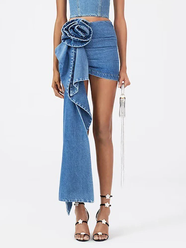 Delilah Denim Skirt