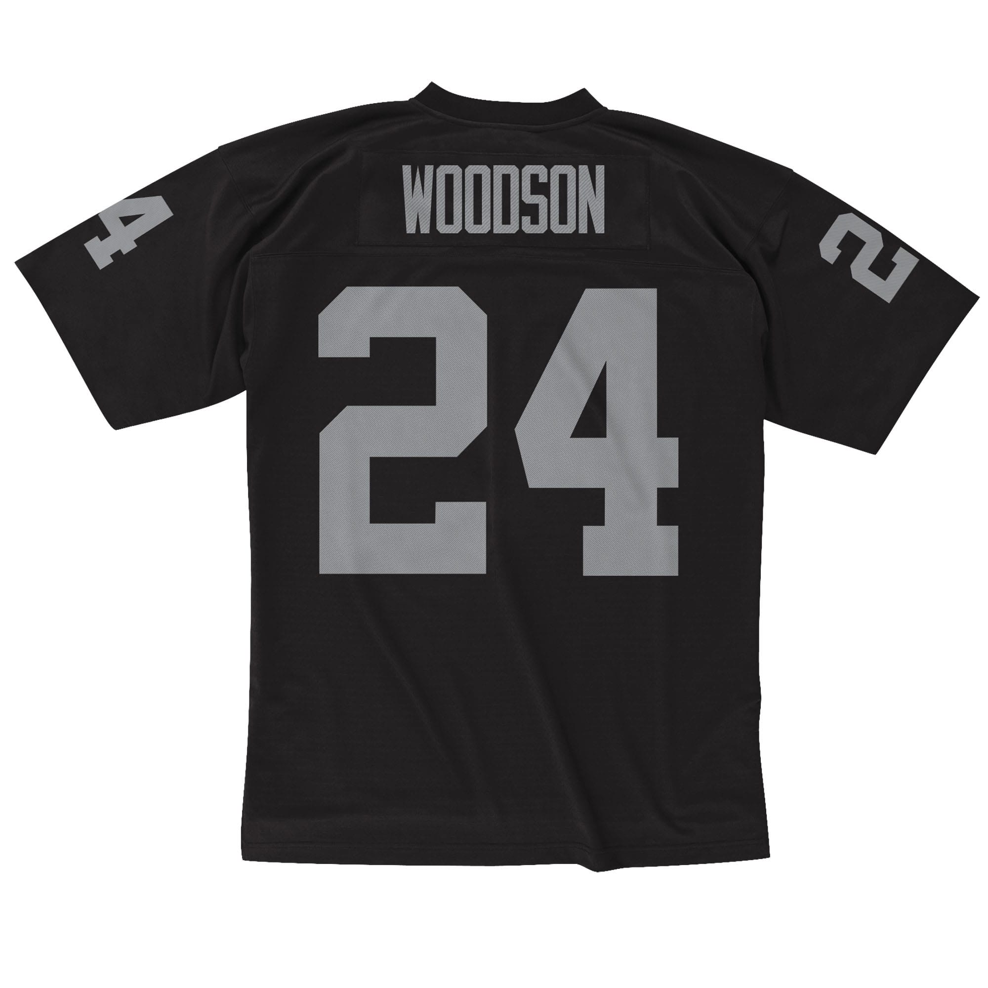 Charles Woodson #24 Oakland Raiders Mitchell & Ness Throwback NFL Jersey Black
