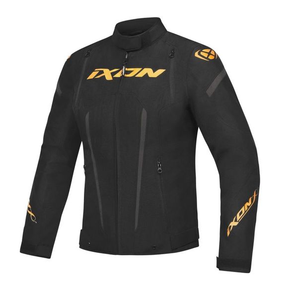 Ixon Striker Lady Motorcycle Jacket - Black / YellowRef: Ix1431-C1853