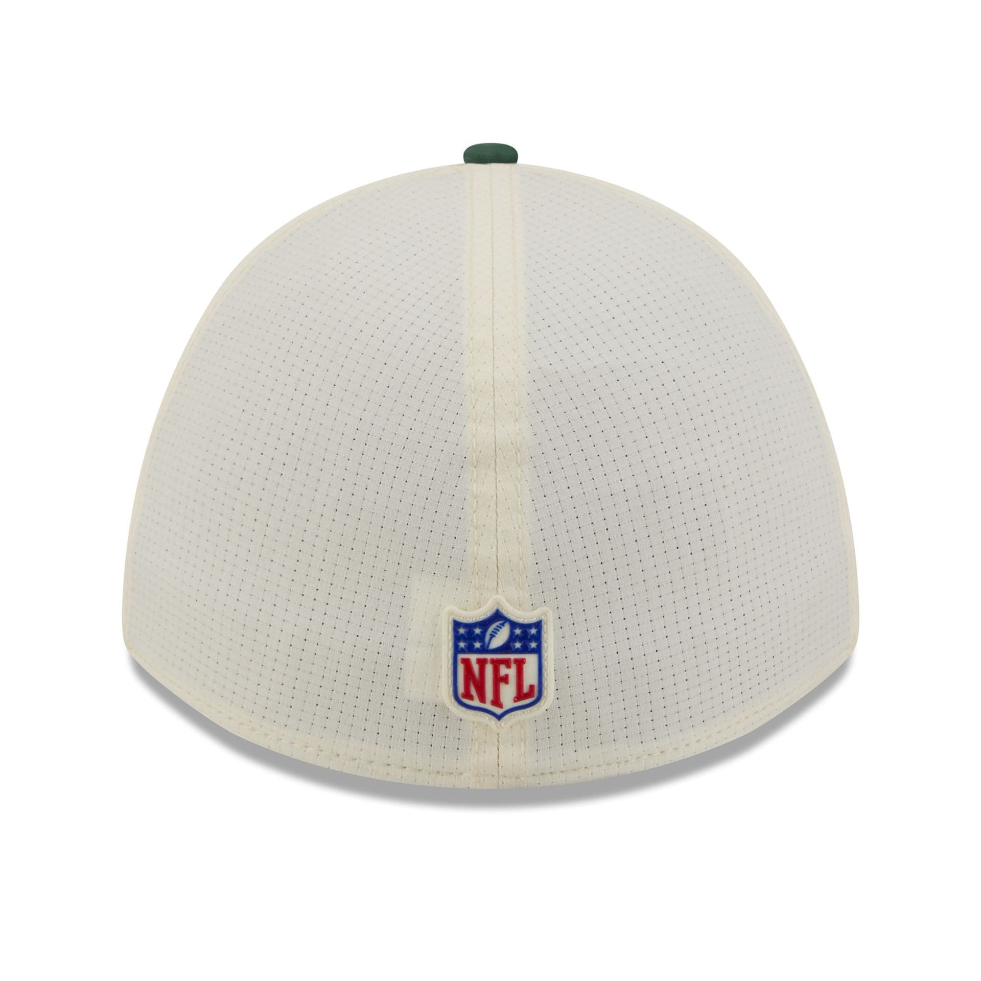 Green Bay Packers 2026 NFL Training Camp 39THIRTY Flex Cap Cream/Green
