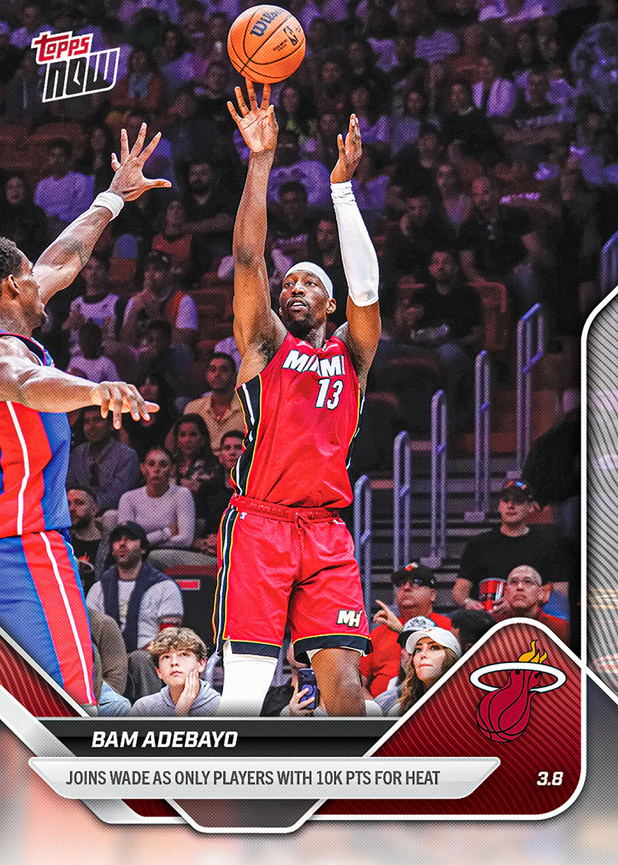 Bam Adebayo - 2025-26 NBA Topps NOW® - Card 199